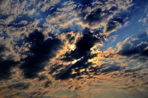 sky clouds clouds form