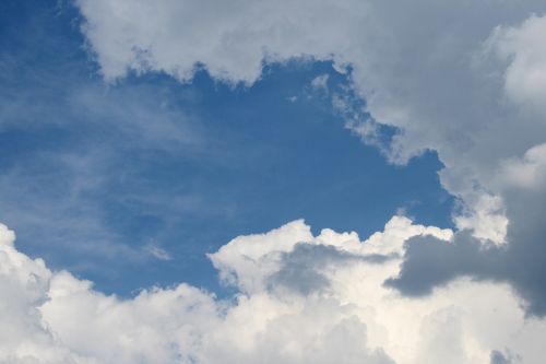 Sky With White Clouds