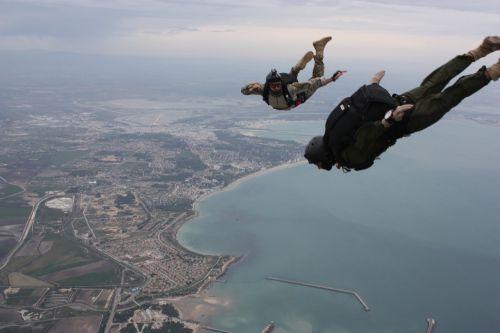 skydiving jump high altitude