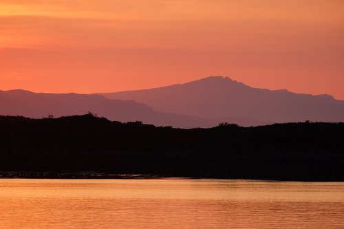 skye  sunset  scotland