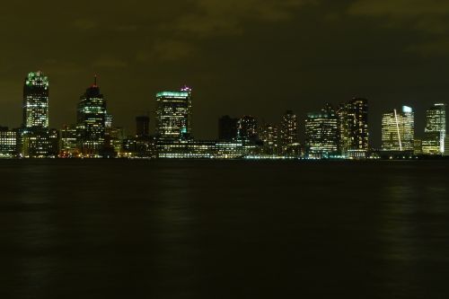 new york night darkness