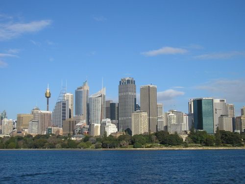 skyline city sydney