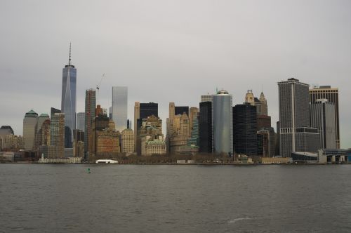skyline new york world trade center