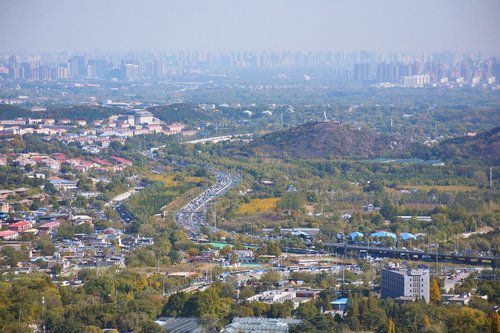 skyline  beijing  city