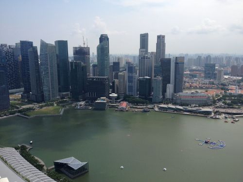 skyline city singapore