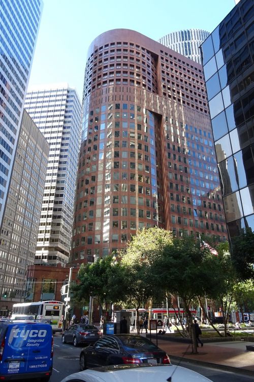 san francisco skyscraper skyline