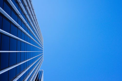 skyscraper windows vertical