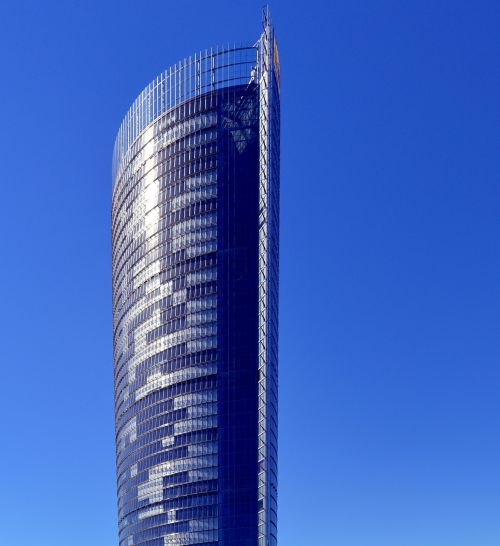 skyscraper posttower telecom tower