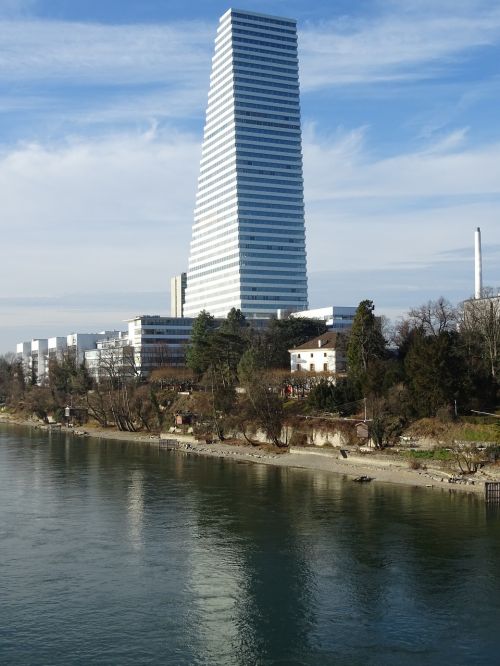 skyscraper roche tower rhine
