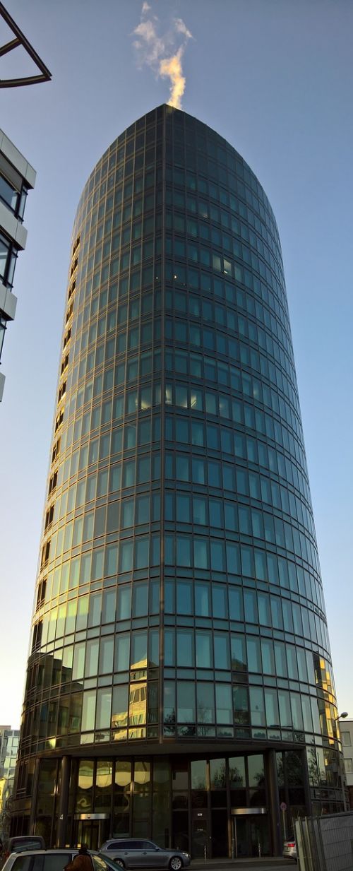 skyscraper glass fasade glass