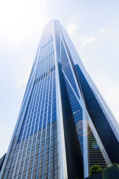 skyscraper high building architecture