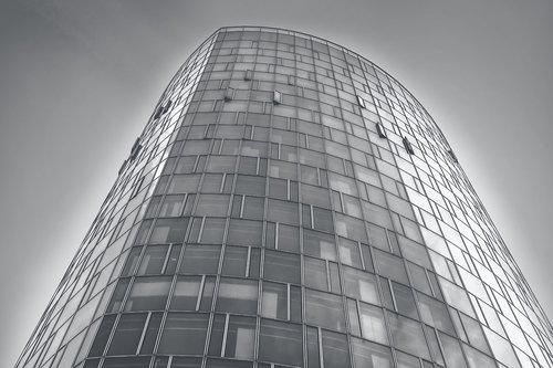 skyscraper  glass facade  glass front