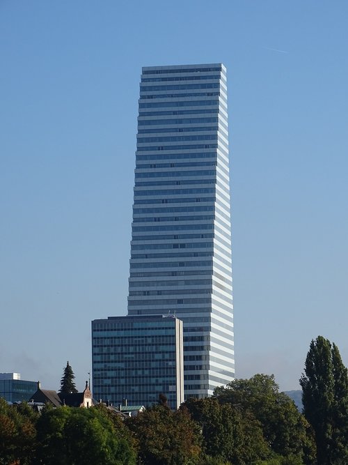skyscraper  roche-tower  basel