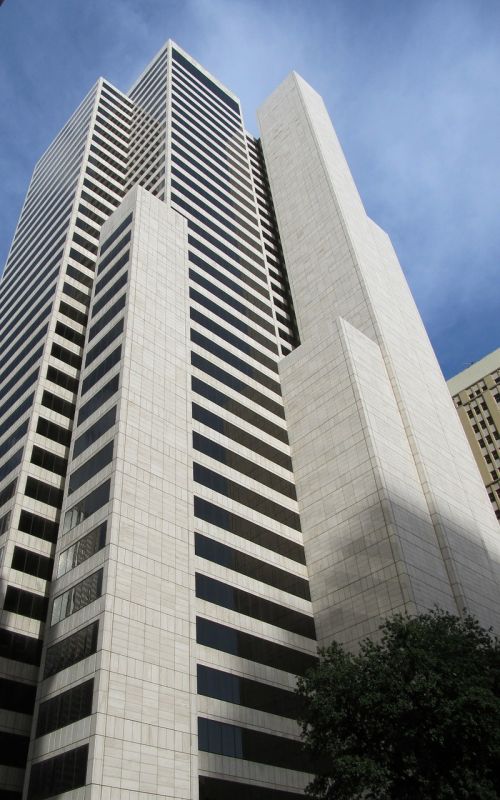 skyscraper office building downtown