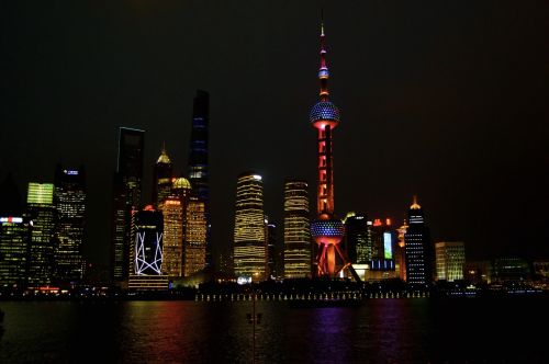 skyscraper shanghai china