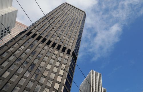 Skyscrapers And Blue Sky