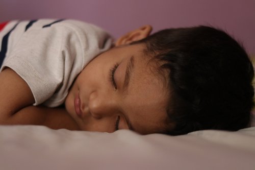 sleeping  boy  indian