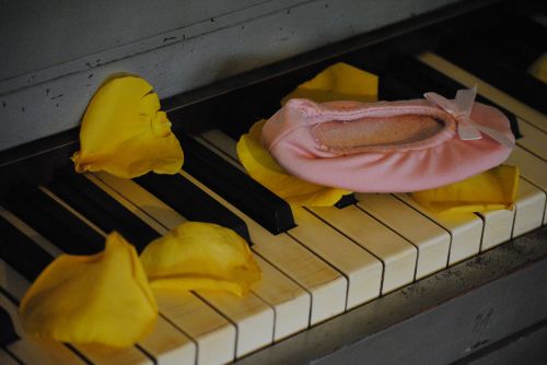 slipper piano ballerina