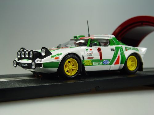 slot car model car lancia delta