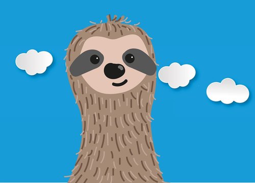 sloth  lazy  funny