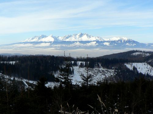 slovakia vysoké tatry winter