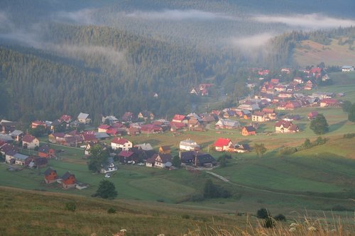 slovakia  zdiar  mountain town