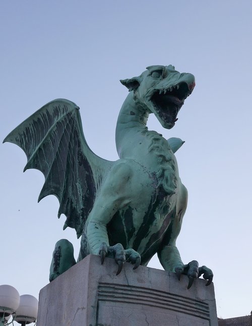 slovenia  ljubljana  dragon