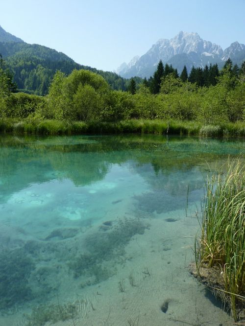 slovenia mountains lake