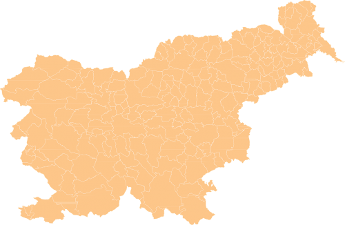 slovenia country map