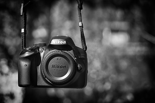 slr camera  nikon d3200  photograph