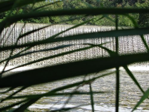 sluice waterfall natural water