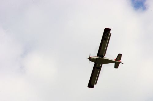 Small Aircraft In The Sky
