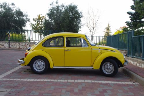 Small Vintage Volkswagen Beetle