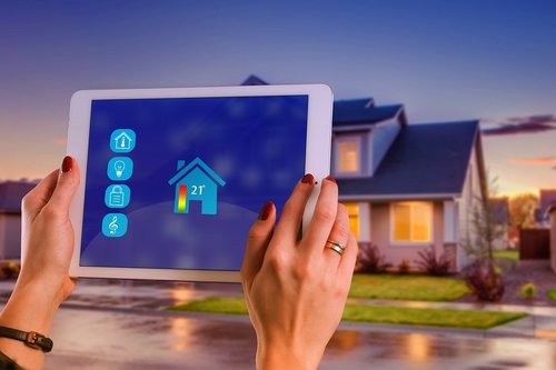 smart home  house  technology