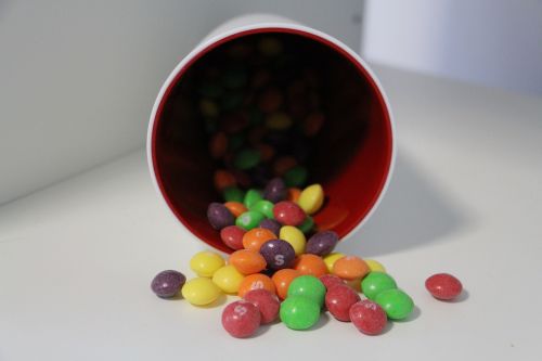 smarties colorful sweetness