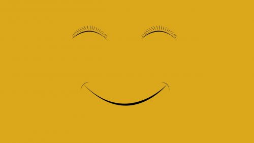 smile eyes yellow