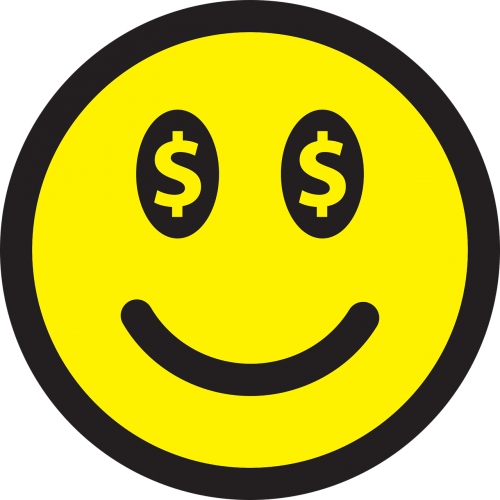 smiley emoticon money
