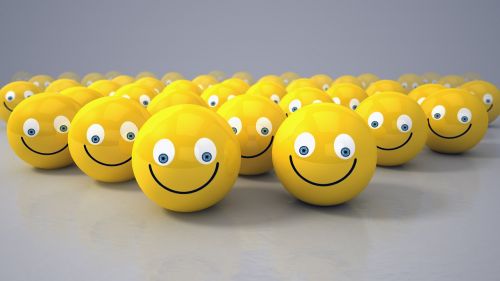 smiley yellow ball