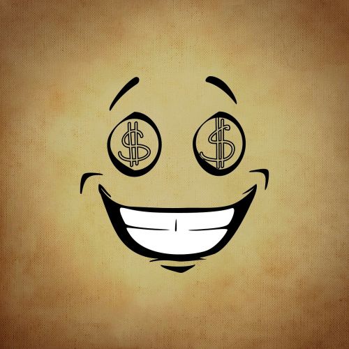 smiley emoticon money