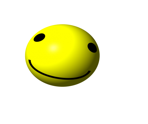 smiley face smile sphere