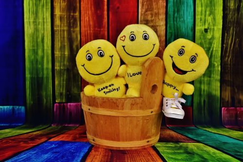 smilies funny wooden tub