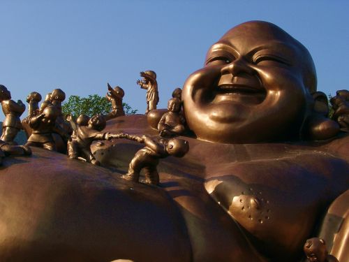 bronze statues buddha พระ