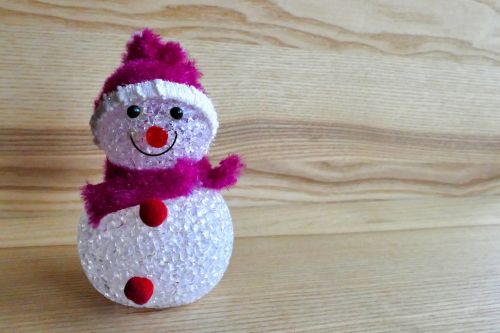 Smiling Toy Snowman