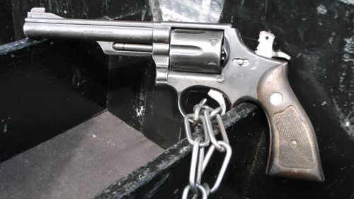 Smith And Wesson Cocked Magnum