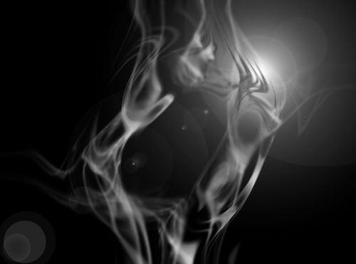 smoke steam abstract