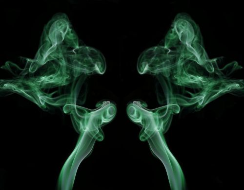 smoke reflection green