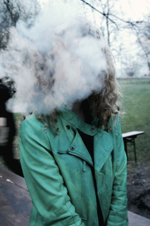 smoke nature girl