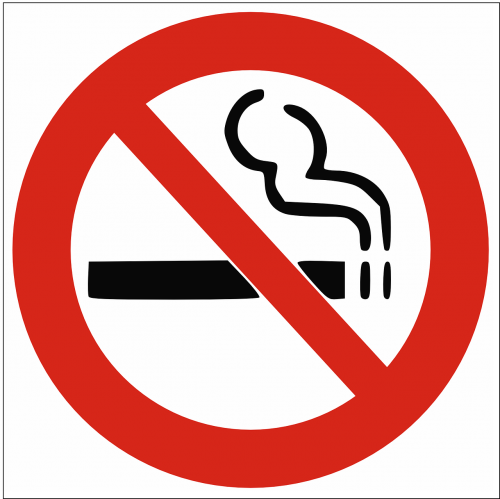 smoking forbidden sign