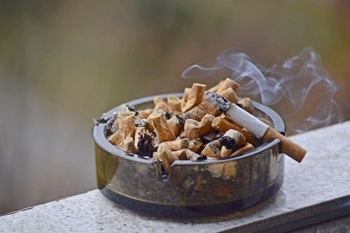 smoking  tobacco  ashtray