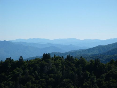 smoky mountains tennessee landscape